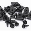 Self Tapping Screw Clips Car Bumper Carbon Steel Fasteners 20pcs Nylon Durable Set for Auto  Shield Panel Fixing