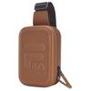 New FILA PU Sling Bag Mini Unisex Dark Coffee F13U529133F-BN