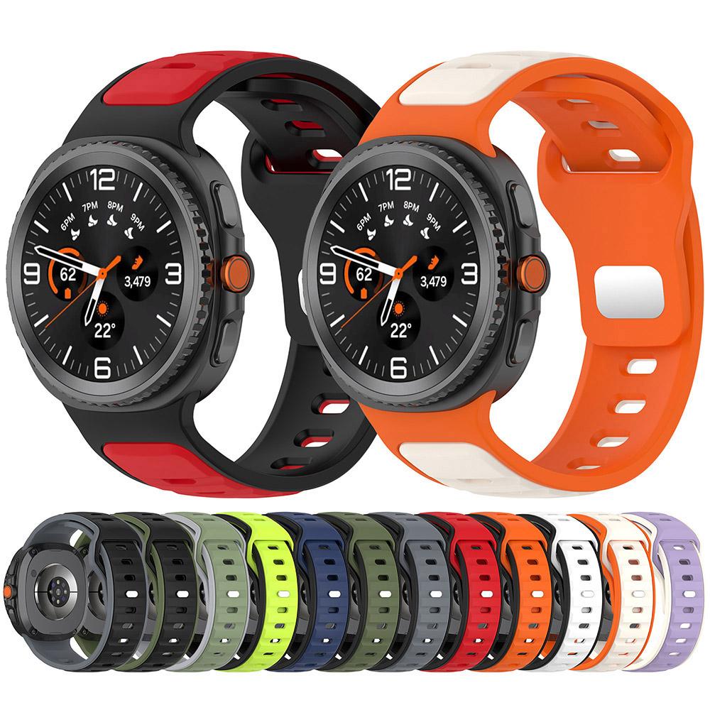 Ремешок для Samsung Galaxy Watch 8 40 мм 44 мм/Watch 8 Classic Умные часы Мужчины Женщины Силиконовый Ремешок для Galaxy Watch8 40 44 мм Correa