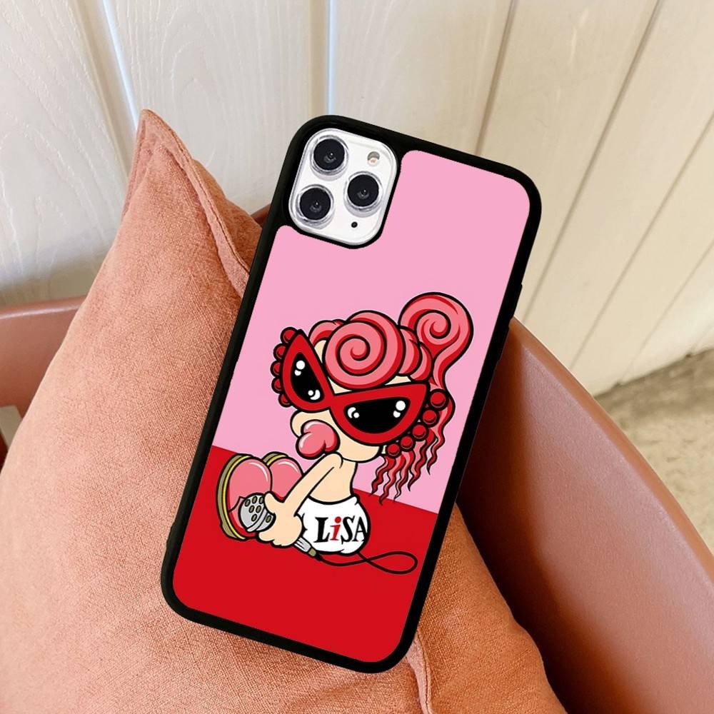 Japan Fashion H-Hysteric M-Mini PC+TPU Phone Case For iPhone 17 16 15 14 13 12 11 Pro Max Plus Kawaii Cartoon Cover