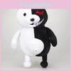 Очаровательная 14-дюймовая плюшевая игрушка Danganronpa Монокума Мягкая черно-белая набивная кукла медведь
