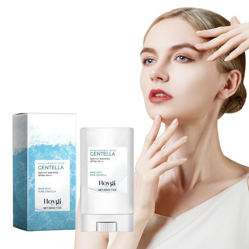 HOYGI Hyaluronic Acid Protection Stick Moisturizing Hydrating Barrier Lightweight Sun Care for Face and Body Summer