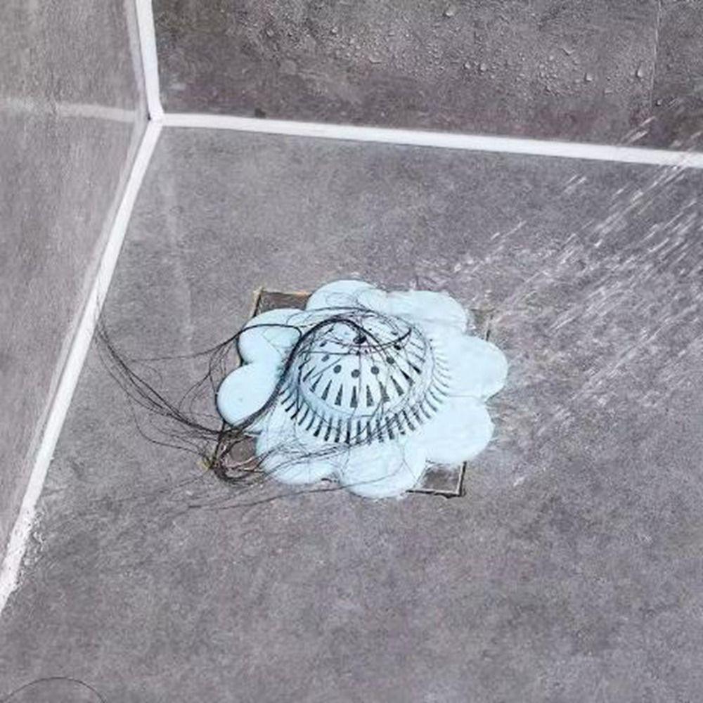 4 шт. Многофункциональные силиконовые цветочные ситечки для раковины, мягкие фильтры для раковины, предотвращающие засорение, с присосками, крышки для сливных отверстий в полу, кухня