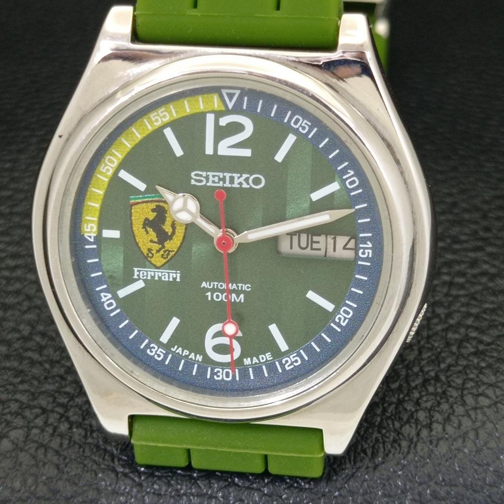 ВИНТАЖНЫЕ МУЖСКИЕ ЧАСЫ SEIKO AUTOMATIC 7009A JAPAN С ЦИФЕРБЛАТОМ FERRARI a700436-5 R203-a700436
