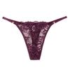 Ladies' Low Waisted Underwear With Hollowed Out Comfort, Lace Lace Lace Sexy Underwear, Thong
