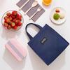 Students Convenient Lunch Box Bags Tote Food Container Bag Oxford Lunch Bags Fresh Cooler Thermal Cooler Pouch for Office
