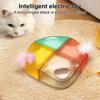 Interactive Automatic Whack-A-Mole Cat Toy Smart Hide And Seek Cat Feather Toy 4-Hole Electronic Kitten Teaser for Indoor Cats