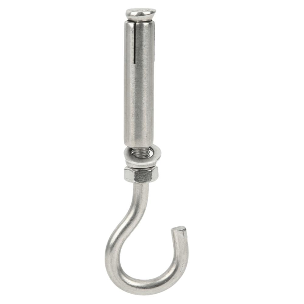 6pcs Opening Hole Design Expansion Bolts Sturdy Ceiling Hook Bolts For Communication Equipment