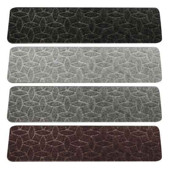 Нескользящий коврик для лестницы Самоклеящийся Прочный клей Простая установка Не требует резки Тиснение