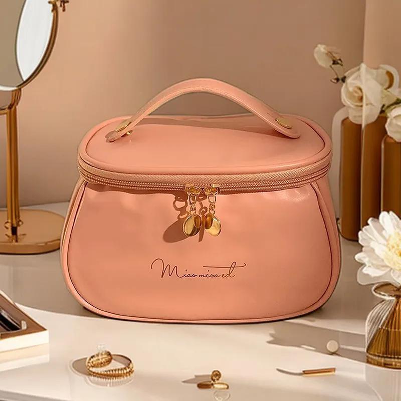 WTEMPO Ретро ручная косметичка сумка портативная большая емкость дорожная сумка для хранения косметики дорожные сумки для хранения