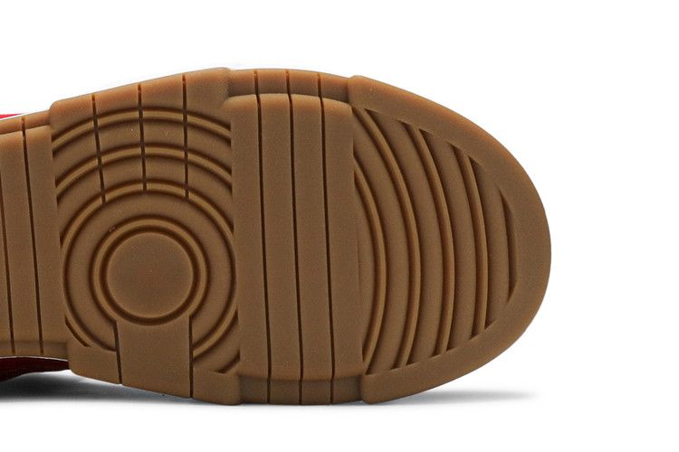 Women's Sneakers Nike Dunk Low Disrupt Red Gum (Women's) Gym Red/Summit White-Gum Medium Brown