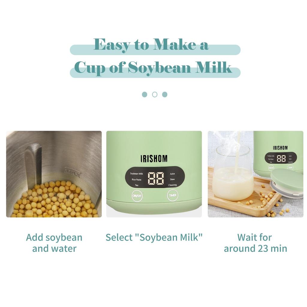 Multifunction Soymilk Maker 350mL Juicer Soy Milk Machine