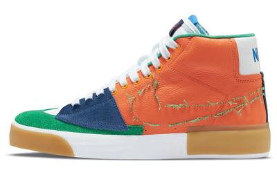Sb Zoom Blazer Mid Edge Безопасный Оранжевый Университетское Золото DA2189-800