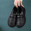 Ретро Оксфордские Кроссовки Женские Туфли из Коровьей Кожи для Женщин Винтажные Кожаные Спортивные Туфли на Шнуровке Мягкие Плоские Мокасины 2026 Новинка