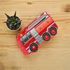 Fire Truck Pinata Party Decoration Interactive Activity For Kids Boys Birthday Party Supplies Red 41.00X22.50X8.00CM Candy Dispenser 1Set