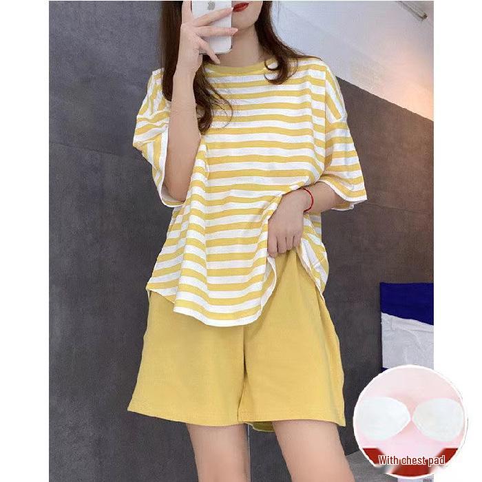 Women's Fairy Princess Nightdress - Summer 2024 Sweet Ruffled Short-Sleeve White Pajamas