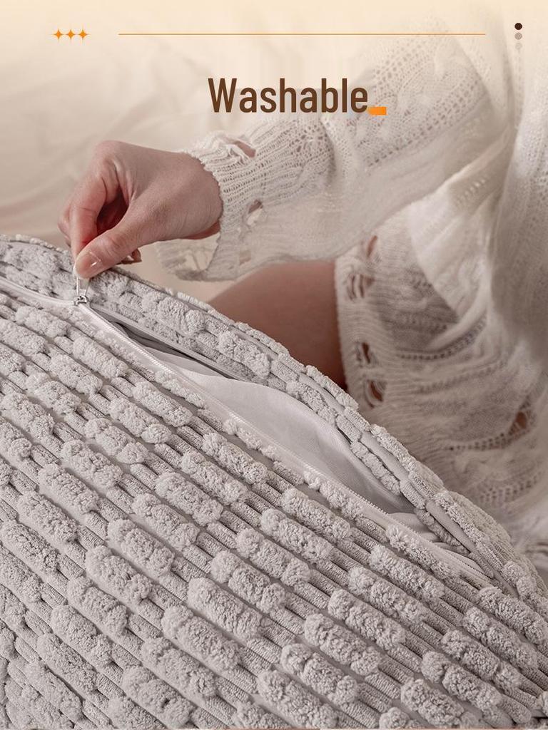 Уютная подушка для изголовья кровати и подушка-подголовник на татами для спальни и гостиной