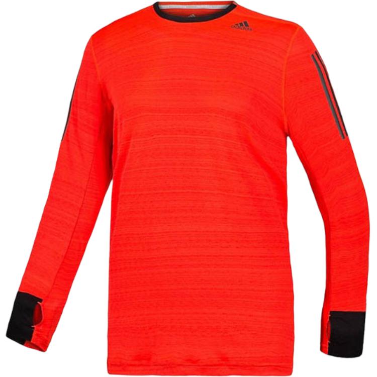 Adidas Crew Neck Pullover Sports Long Sleeve T-Shirt Men Tops S16235