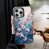 Чехол для телефона Sakura с цветами вишни, ударопрочный, для iPhone 17 Air 16 16E 15 Pro Max 14 Plus 13 Mini 12, задняя крышка, защита от падений