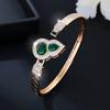 Korean Style Fashionable and Creative Zircon Inlaid Women’s Elegant and Versatile High-end Gourd Bracelet