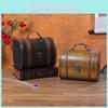 Wood Handmade Storage Box With Cover For Trinkets Tabletop Decoration Display