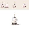 Hello Kitty Plush Pendant With Flower And Lace Dress Decoration For Kids And Teen Key Accessories