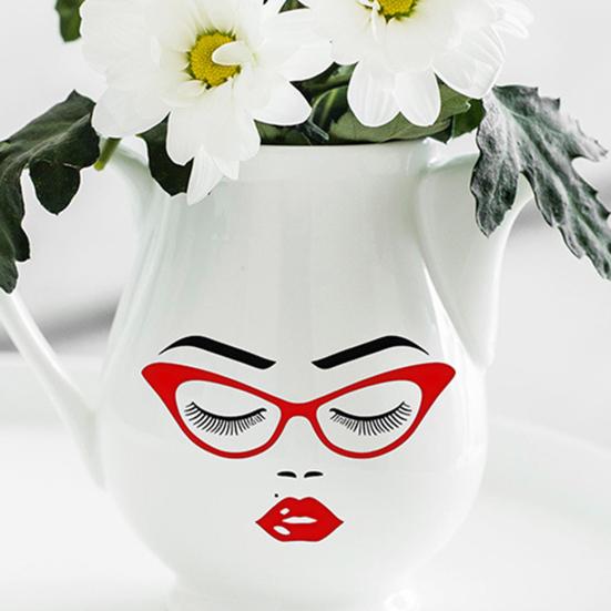 6 листов наклеек для лица губы глаза брови нос наклейки самоклеящиеся наклейки для лица женщины для поделок своими руками цветочные горшки украшение для праздничной вечеринки