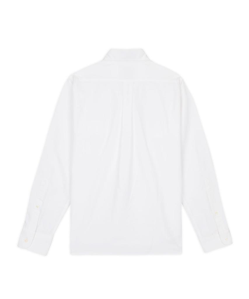 BROOKS BROTHERS [Bbxbd] California Selvedge Oxford Button-Up Shirt (White) (Bbthmmf512)