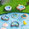 Simulation Pool Tower Garden Landscape Decoration Accessories Micro-landscape Miniature Mini Ornaments