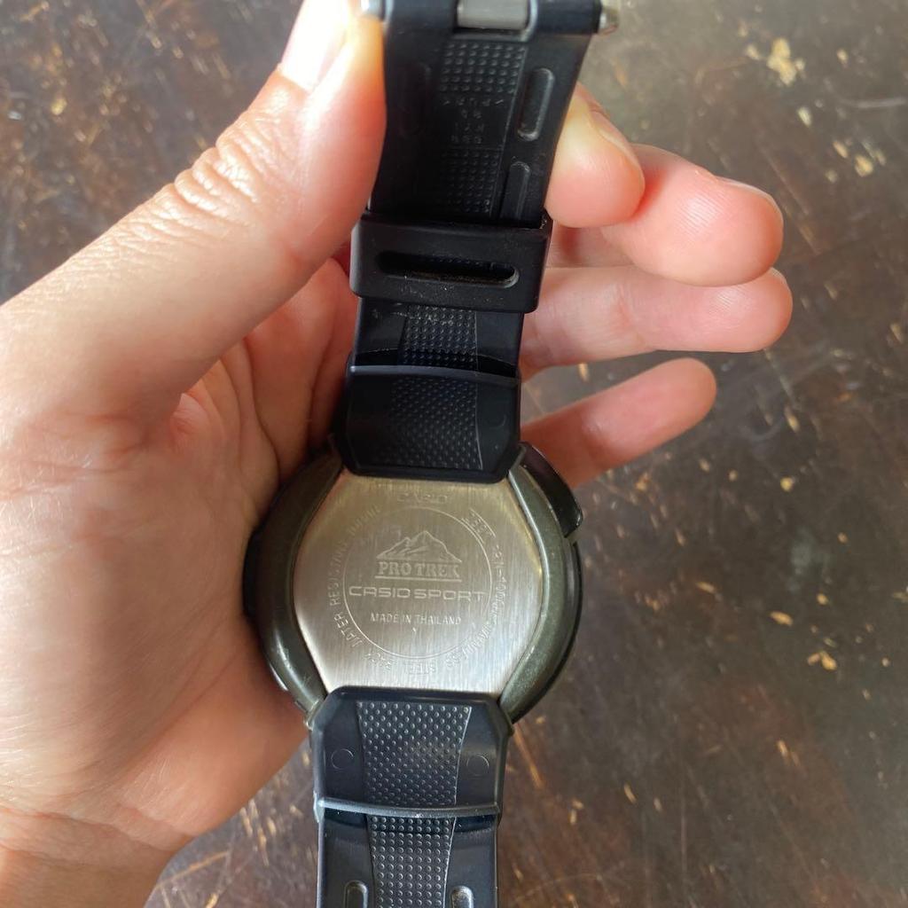 Б/у Casio Pro Trek PROTREX PRW-1000J, подтверждена работоспособность