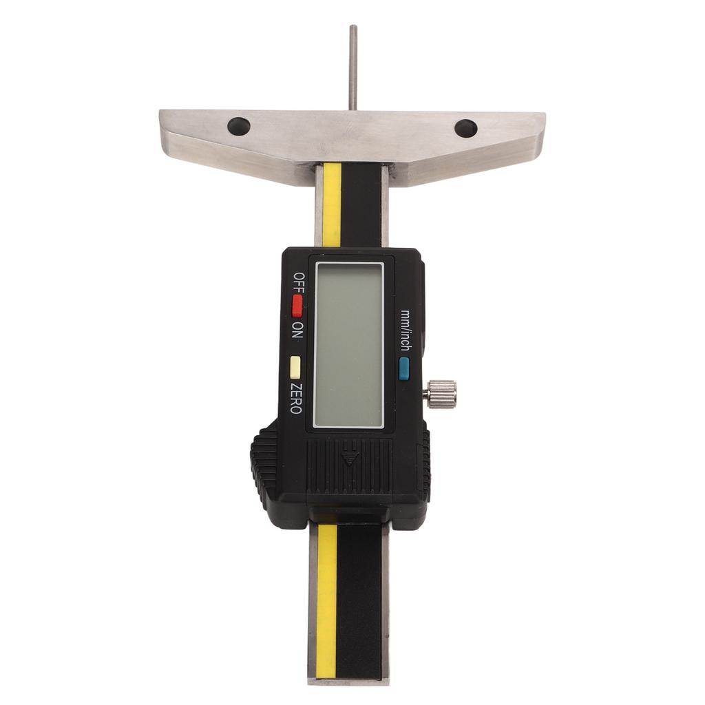 Цифровой ЖК-дисплей для измерения глубины протектора шин с преобразованием дюймов в мм, портативный для легковых автомобилей, грузовиков, внедорожников