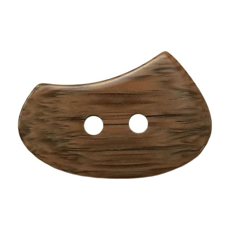 Special-Shaped Resin Two-Eye Buttons Women'S Cardigan Jacket Buttons Sweater Double-Sided Nylon Coat Clothing Buckles