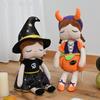 Adorable Angela Witch And Pumpkin Plush Toys For Halloween