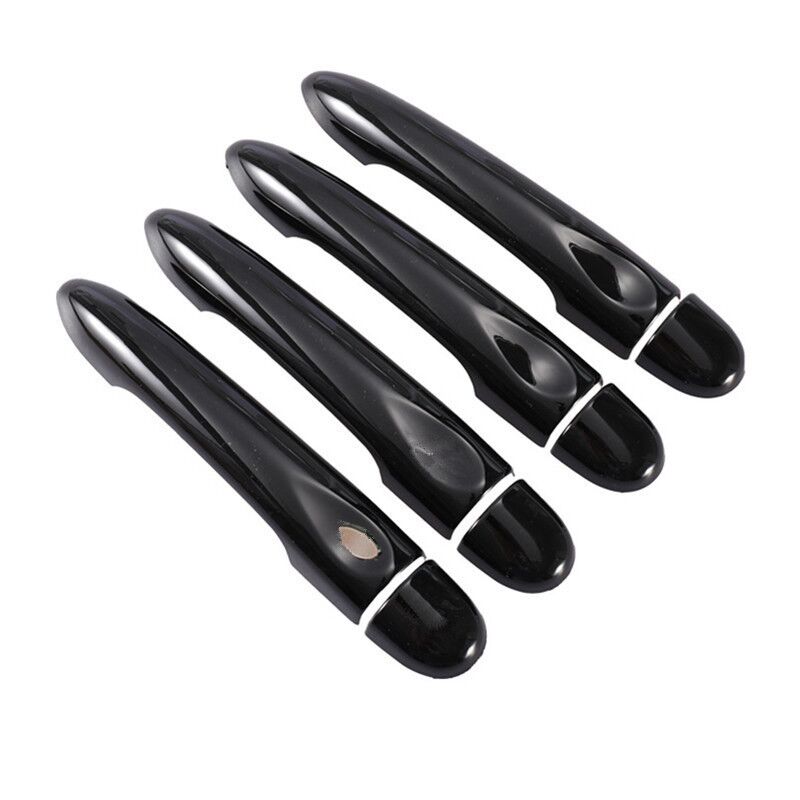For Renault Captur Kaptur Samsung QM3 2013- Glossy Black Car Door Handle Cover Trim Styling Accessories 2014 2015 2016