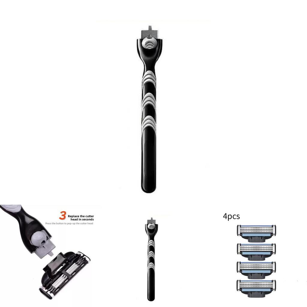 Для бритвы Gillette Mach 3 с тремя слоями ультратонких лезвий, сменная головка для гладкого бритья