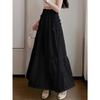 Юбка-полуюбка французского нежного стиля для женщин весна/лето новая юбка-торт с высокой талией темпераментная длинная юбка