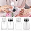 250ml Bottleneck Compression Empty Bottle Plastic Bottle Nail Polish Remover Hand Sanitizer Anti-overflow Compression Bottle