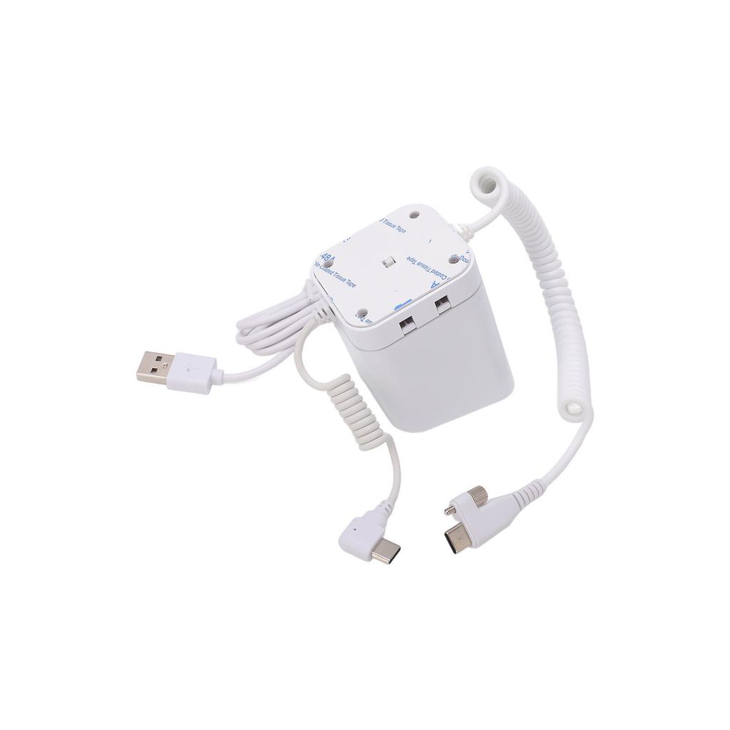 Anti Theft Display Stand 95‑120dB Security Alarm Fast Charging Claw Fixation Nonslip Silicone for Cell Phones Tablets