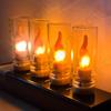 USB Flame Лампочка Теплый желтый светодиодный ночник Атмосферный свет Светодиодная нить накаливания Светодиодная лампа-свеча Лампочка-свеча Ретро USB Автомобильный свет