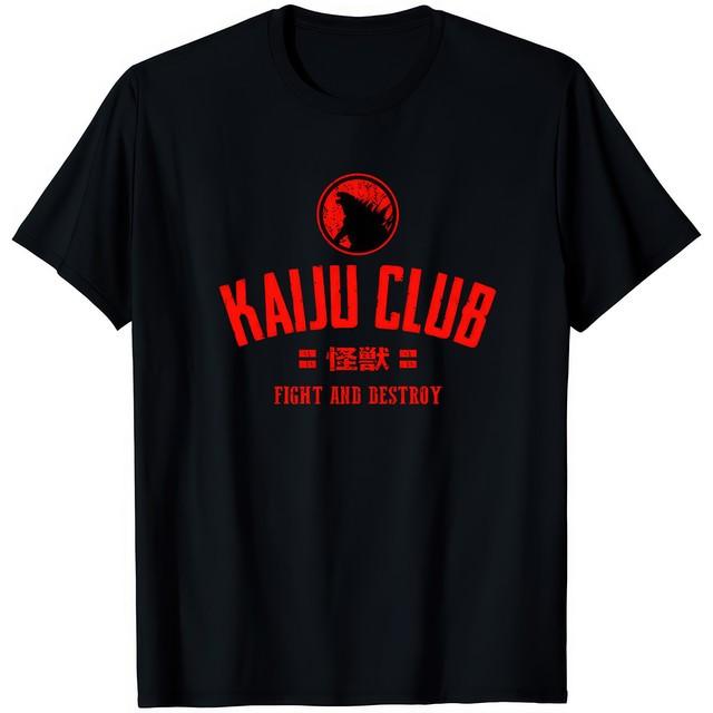 Kaiju Club Japanese Monster Retro Graphic Style Streetwear T Shirt