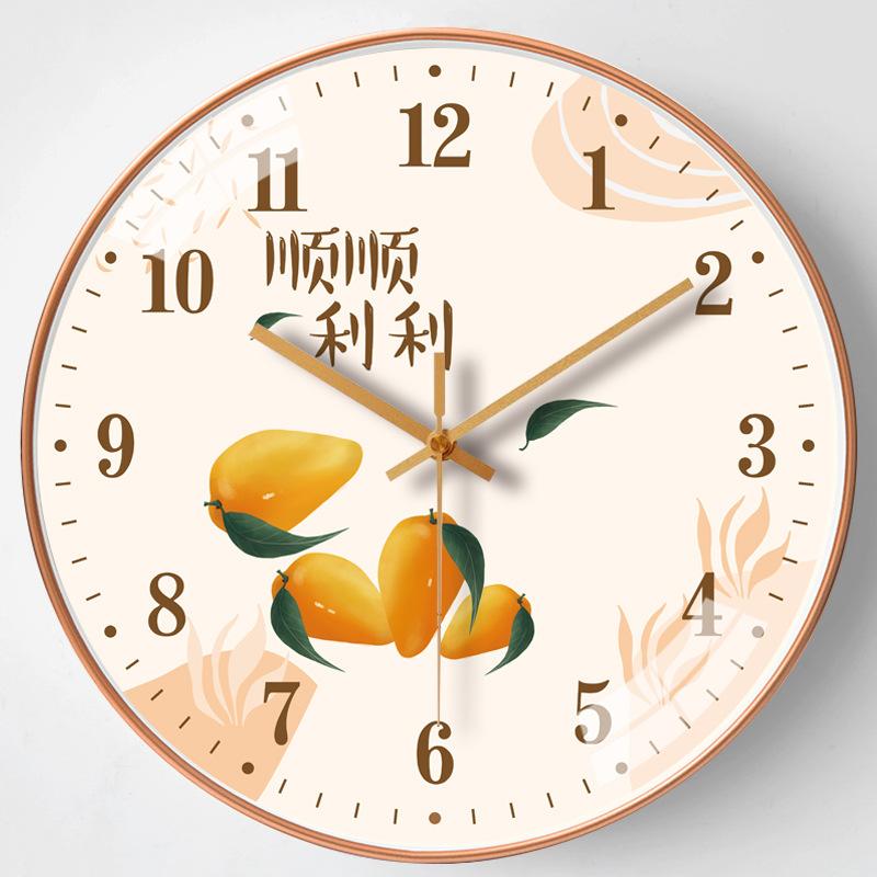 8-дюймовые 20 см современные простые часы для дома, гостиной, модные часы, креативные часы интернет-знаменитости, бесшумные настенные часы