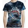 Футболка с 3D-принтом, короткий рукав, мужская спортивная одежда, летние футболки с круглым вырезом, большие размеры, мужские простые футболки с изображением животных