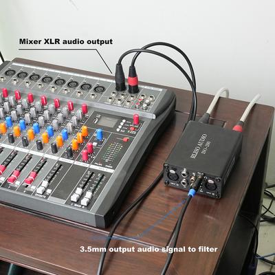 Кабель-разветвитель 3,5 мм на двойной XLR, стереокабель 3,5 мм на двойной XLR, адаптер-разветвитель 1/8 дюйма мини-джек на 2 XLR