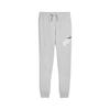 Letter Print High Waist Knitted Sports Pants Men Bottoms Gray 681272-04