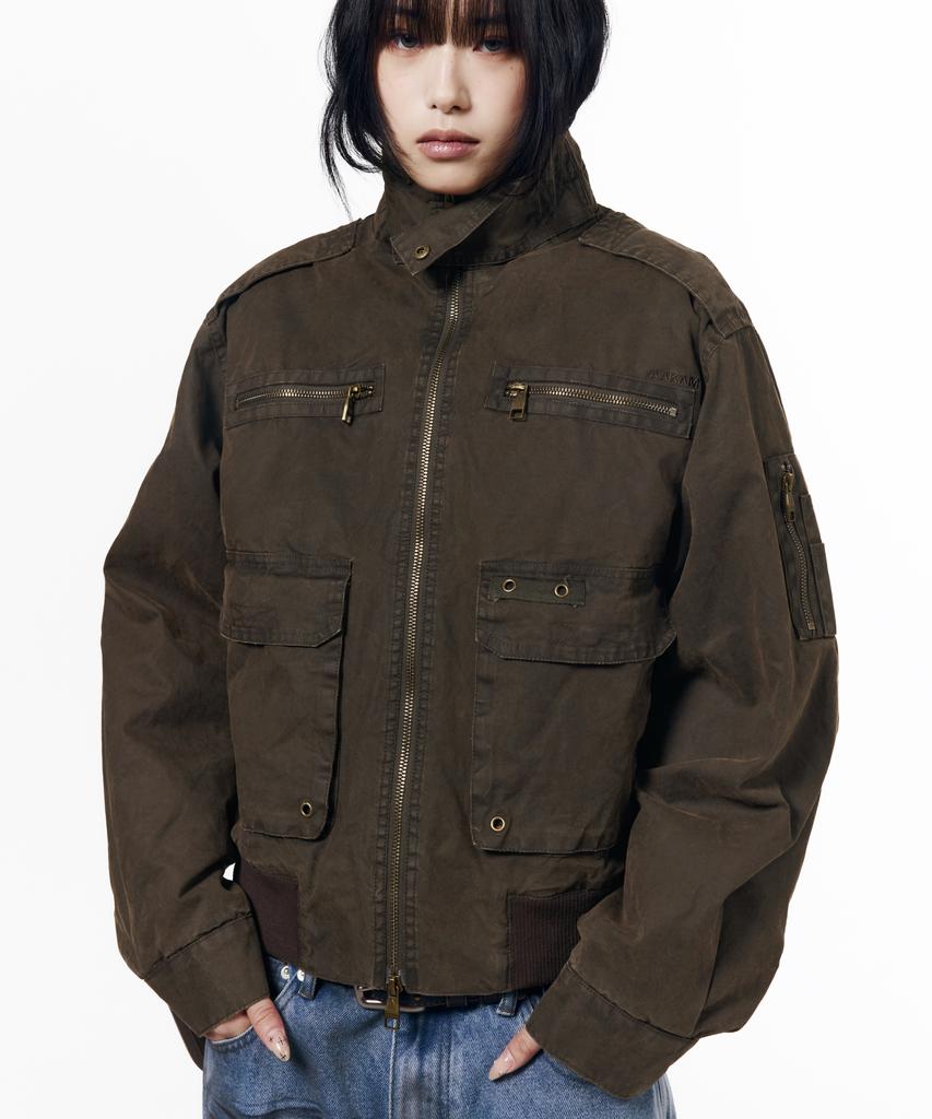 AAKAM Waxed Hunting Jacket (Brown)
