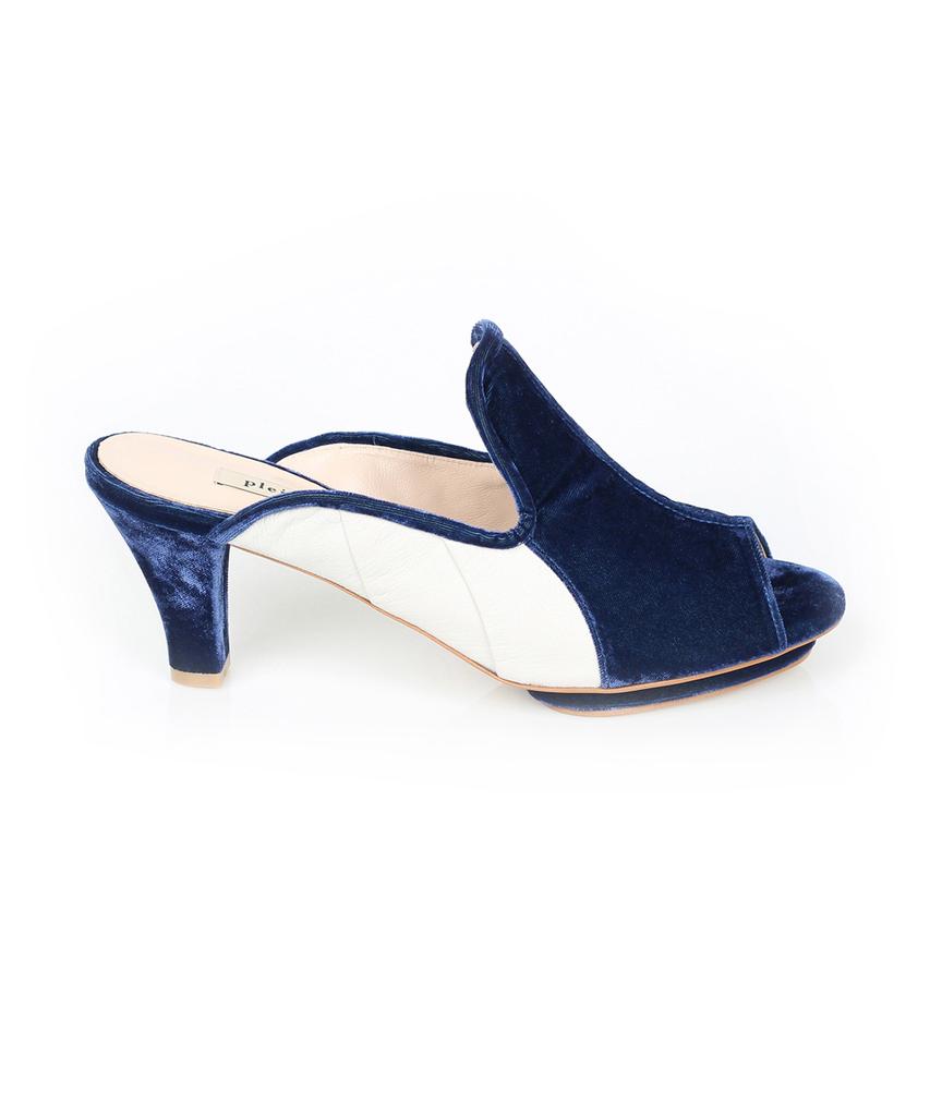 Pleiades Collar Mule - Blue