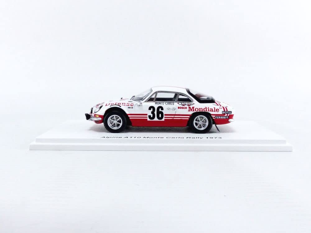 Spark Alpine A110 1973 Monte Carlo Rally 1/43 #36 B.Wollek/P.Thimonier