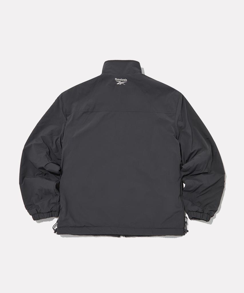 Reebok Fleece Reversible Jacket - Black:Charcoal