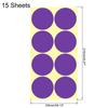 120Pcs 50mm Round Coding Dot Labels Self Adhesive Stickers Office School Supplies Circle Dot Price Color Stickers 9Colors