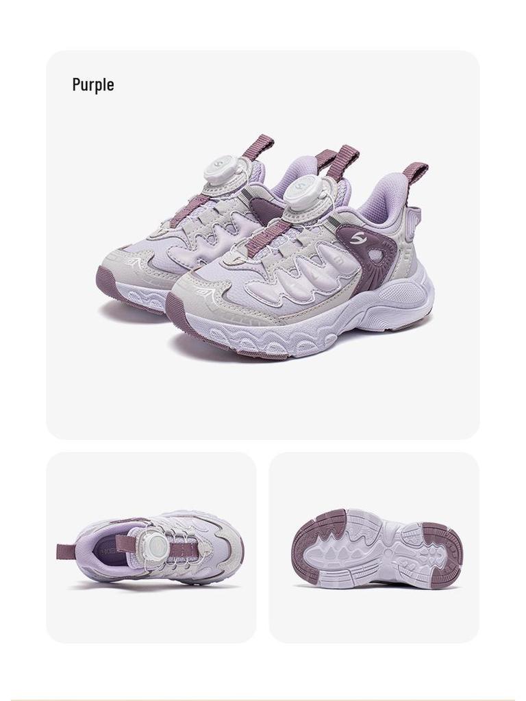 Hapi Bear Girls' Leather Sneakers: Dirt-Resistant, Spring/Autumn, Campus Running Shoes.